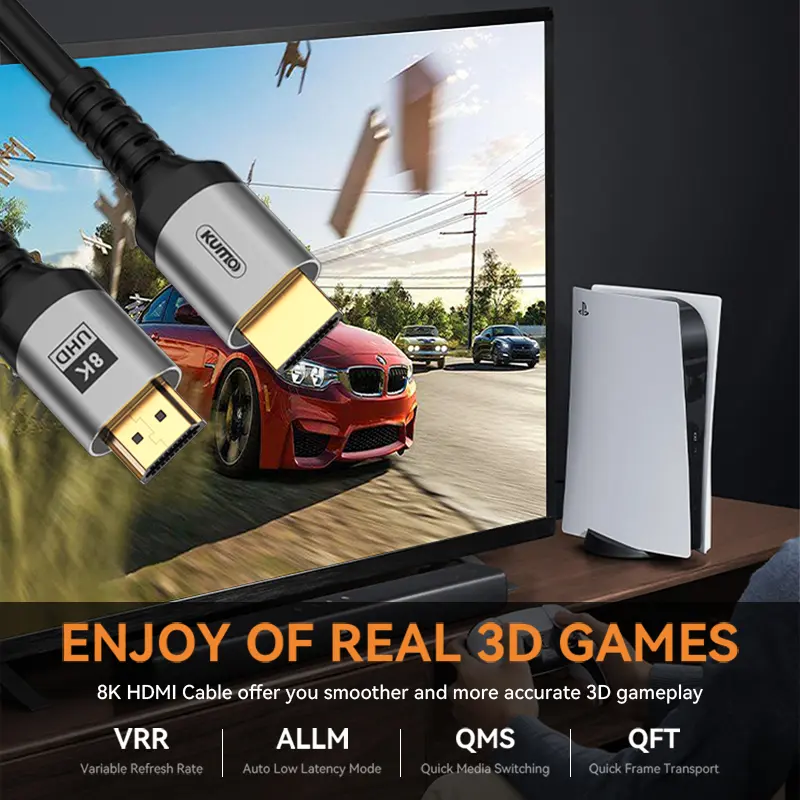 8K HDMI to HDMI Cable