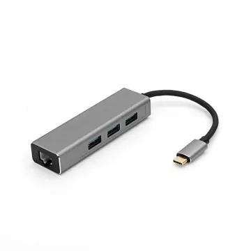 Aluminum USB Type C to Gigabit Ethernet+3 ...
