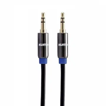 24K Gold Plated 3.5MM Stereo Male To Male ...