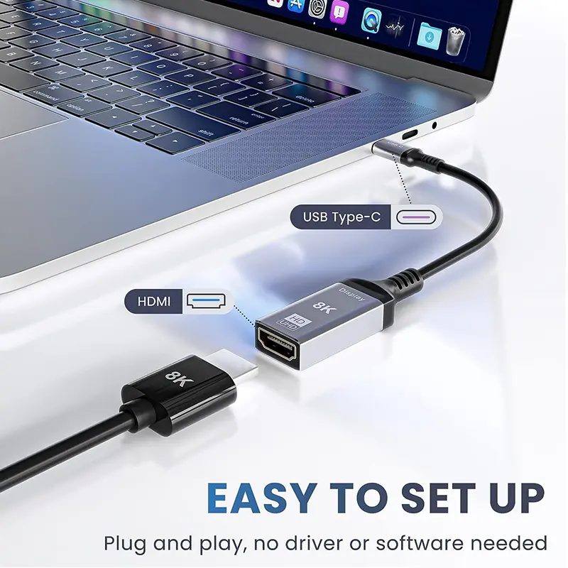 Type C to 8K HDMI Adapter
