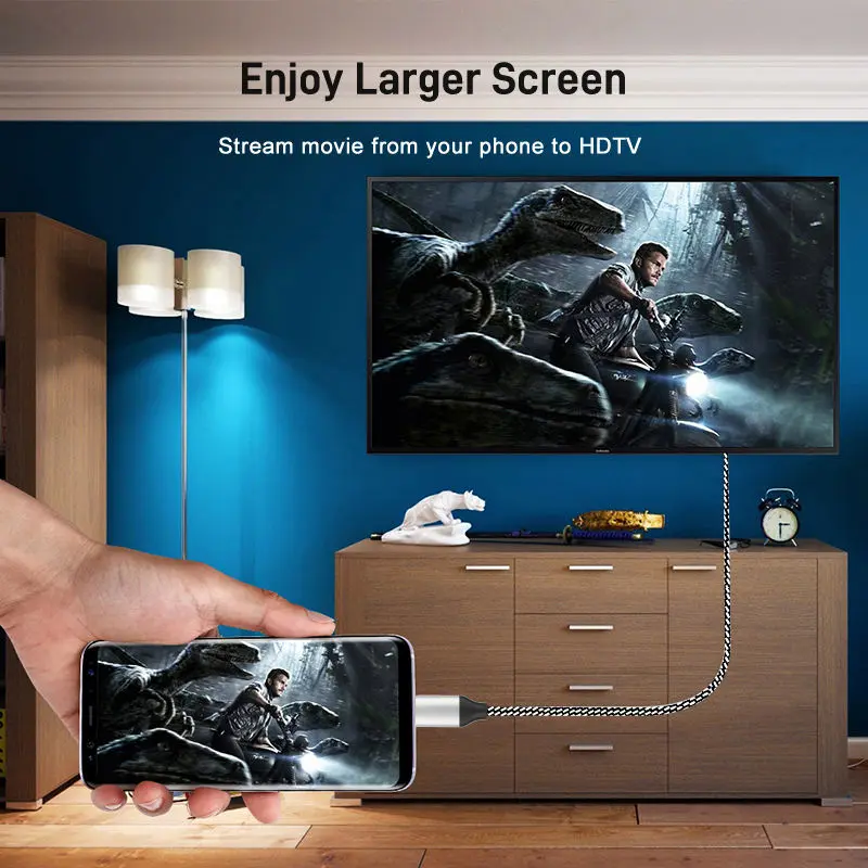 USB Type C to 4K HDMI Cable