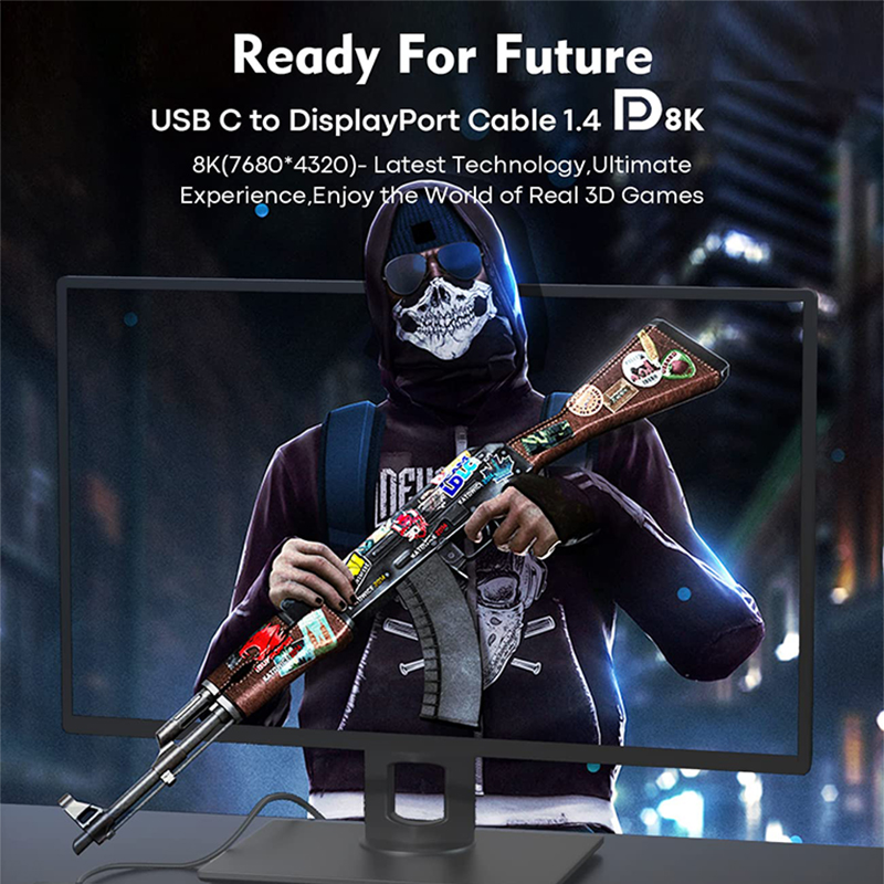 Type-C to Displayport 1