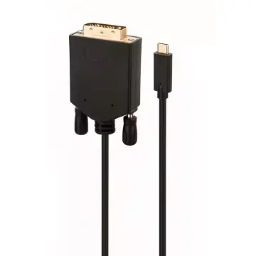 24K Gold Plated USB Type-C to DVI 24+1 Cab...