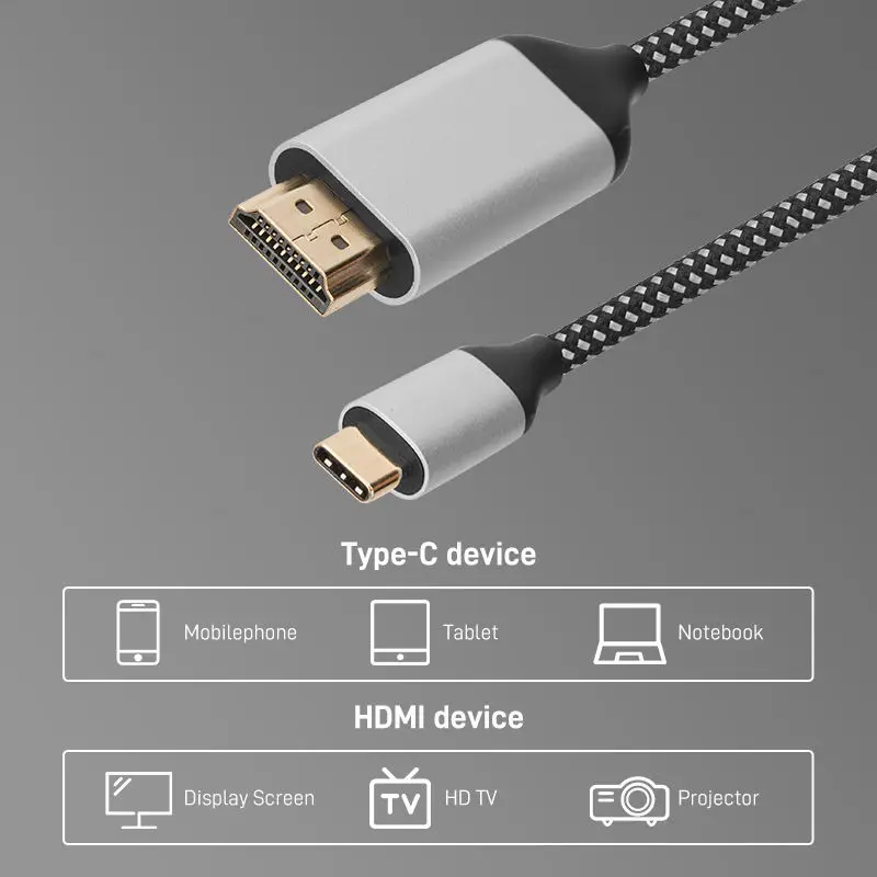 USB C to 4K HDMI Cable
